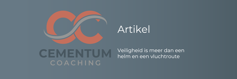 Veiligheid is meer dan een helm en een vluchtroute
